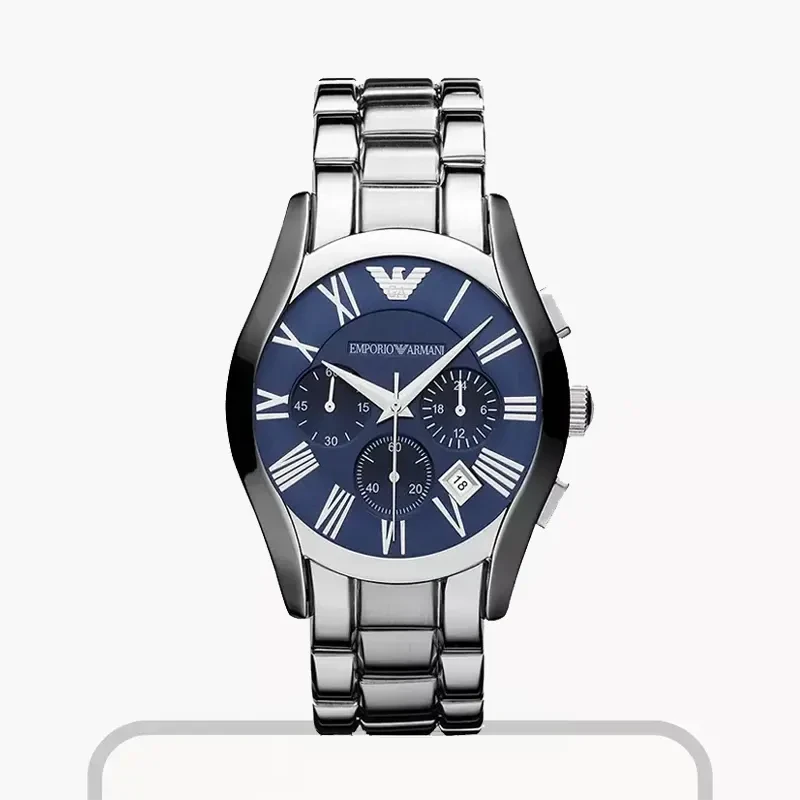 Emporio Armani Classic Chronograph Blue Dial Men's Watch | AR1635